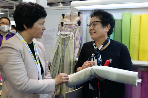 十九家石家莊市紡企亮相國家會展中心 共赴中紡聯(lián)2023春季聯(lián)展