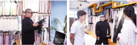 精準(zhǔn)對(duì)接，暢談合作！經(jīng)緯大師梁宇走進(jìn)柯橋面料企業(yè)