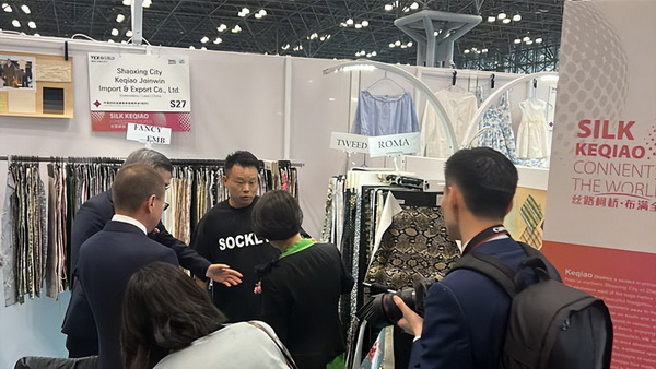 50家企業(yè)強(qiáng)勢亮相！柯橋品牌&ldquo;抱團(tuán)出海&rdquo; 競爭力