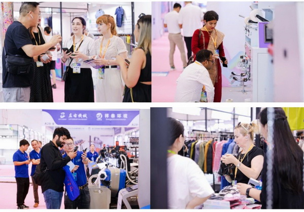  7月26日，第五屆中國（紹興）紡織新材料展在紹興國際會展中心拉開帷幕。500家企業(yè)參展，首日5000多名專業(yè)觀眾入場，展會炙熱的對接氛圍有如7月的氣浪，使行業(yè)快速升溫。海內(nèi)外企業(yè)積極響應(yīng)，原料龍頭企業(yè)高 &ldquo;復(fù)參率&rdquo;，歷經(jīng)五屆的新材料展有何獨特魅力？ 圖片  圖片  會展品質(zhì)乘勢而上   本屆新材料展獲得UFI國際展覽協(xié)會認(rèn)證，是工信部、商務(wù)部組織的2023年&ldquo;優(yōu)供給促升級&rdquo;系列活動之一，基于往屆資源優(yōu)勢，對展覽規(guī)劃、買家邀約、會務(wù)聯(lián)動等進(jìn)行了全線融合升級，展會品質(zhì)躍升，煥發(fā)新的風(fēng)采。展會由中國長絲織造協(xié)會、紹興市商務(wù)局、中國國際貿(mào)易委員會紹興市委員會、中國國際商會紹興商會、紹興市柯橋區(qū)會展業(yè)發(fā)展中心主辦，浙江三博會展股份有限公司聯(lián)合主辦，紹興市柯橋區(qū)中國輕紡城展會有限公司承辦，紹興市經(jīng)信局、浙江省紡織面料設(shè)計協(xié)會、七彩云、紹興市紡織行業(yè)協(xié)會協(xié)辦。  圖片  圖片  開幕盛況  國際展商同臺賽寶   本次展會共500家展商參展，設(shè)新材料、新織造、新設(shè)備、新面料四大特色展區(qū)，有超10萬款科技纖維、創(chuàng)新面料、紡機(jī)設(shè)備在展會發(fā)布。魏橋紡織、昆山東利、興發(fā)化纖、吉林化纖、通用新材料、德州恒豐、佳人新材料、浙江興發(fā)、紹興國周、鐠美科等知名紡織龍頭企業(yè)參展。紹興新昌紡機(jī)產(chǎn)業(yè)展團(tuán)、湖州長興織造產(chǎn)業(yè)展團(tuán)、諸暨繡花機(jī)械產(chǎn)業(yè)展團(tuán)、上虞染化料助劑產(chǎn)業(yè)展團(tuán)等區(qū)域展團(tuán)亮相。本屆展會更是引眾多RCEP國家和地區(qū)的展商組團(tuán)奔赴而來，在國際展區(qū)，韓國ditto時尚聯(lián)盟、緬甸中國商會、莫斯科中小企業(yè)工商會等國際展團(tuán)人氣旺盛。  圖片  企業(yè)展區(qū)  眾多展商聚焦雙碳熱點，圍繞綠色、健康、智造等方向展開產(chǎn)品角逐。魏橋紡織的生物基綠色環(huán)保+抗菌混紡系列、湖州威達(dá)集團(tuán)的綠色環(huán)保色紡紗系列、昆山東利的仿生透氣科技面料系列、吳江蘭天織造的UV對抗仿生科技面料、新型雙層直充防寒面料、機(jī)能無氨彈力面料等展品亮點頻出，展商企業(yè)開啟&ldquo;搶客&rdquo;模式，緊抓展會機(jī)遇尋求下游合作。本屆展會有更大規(guī)模的智能紡機(jī)、織機(jī)設(shè)備企業(yè)參展，進(jìn)一步彰顯國產(chǎn)智能織造的研發(fā)水平，鐠美科、浙江康立自控科技、浙江凱成智能設(shè)備、浙江瑪雅機(jī)電等展位帶來媲美國際水平的最新機(jī)械設(shè)備，令人矚目。  圖片  設(shè)備展區(qū)  探索解決行業(yè)困惑與瓶頸，是新材料展歷經(jīng)多屆與各企業(yè)總結(jié)、達(dá)成的共識，也是其不僅在于產(chǎn)品展貿(mào)，更在于新理念的交匯的價值內(nèi)涵。  國際視野論外貿(mào)   由中國紡織品進(jìn)出口商會主辦的2023紹興國際（RCEP）紡織服裝產(chǎn)業(yè)論壇系列活動與展會同期同館開幕。論壇以&ldquo;RCEP新機(jī)遇-紡織產(chǎn)業(yè)新格局&rdquo;為主題，就國內(nèi)紡織產(chǎn)業(yè)結(jié)構(gòu)與RCEP國際紡織服裝產(chǎn)業(yè)的發(fā)展趨勢進(jìn)行研討與產(chǎn)業(yè)對接。中國紡織品進(jìn)出口商會副會長王宇、韓國時尚服裝人工智能研究所院長金蕙京、緬甸中國紡織服裝協(xié)會會長施坤等嘉賓為論壇開幕致辭。  圖片  圖片 論壇開幕式  論壇開幕式后，首場系列活動韓國服飾流行趨勢論壇在展會時尚活動區(qū)舉辦，多家韓國時裝品牌聯(lián)合走秀，同時Dito&ditto，ISAE，F(xiàn)&PLUS等韓國時尚機(jī)構(gòu)帶來韓國時尚產(chǎn)業(yè)與數(shù)字技術(shù)的發(fā)展趨勢分享。后續(xù)將陸續(xù)舉辦2023生物基纖維材料產(chǎn)業(yè)技術(shù)論壇、走進(jìn)中國輕紡城市場對接會、亞洲紡織服裝供應(yīng)鏈高增長論壇等系列活動。  圖片  圖片 論壇系列活動&mdash;&mdash;韓國服飾流行趨勢論壇  中國纖維展姿態(tài)   作為歷屆新材料展重要配套論壇，2023中國紹興紡織新材料論壇將于展會第二日舉辦。將聚集昆山東利、浙江中國輕紡城集團(tuán)、浙江佳人新材料、紹興隆泰石墨烯、特思達(dá)（TESTEX）、廣東人仁康、浙江中紡標(biāo)、紹興織蛛物聯(lián)科技等企業(yè)作新產(chǎn)品新項目分享，帶來中國輕紡城紡織新材料采購中心推介，環(huán)保面料、再生聚酯新材料、石墨烯等纖維面料創(chuàng)新產(chǎn)品發(fā)布，OEKO-TEX&reg; STANDARD 100安全標(biāo)準(zhǔn)、健康紡織品標(biāo)準(zhǔn)、5A光子抗菌、坯布在線檢測等檢測后整理技術(shù)分享，諸多亮點值得期待。  圖片  觸摸纖維時尚,躍升品牌能級,纖維材料的性能之變，已經(jīng)與終端產(chǎn)品在競爭市場的廝殺突圍息息相關(guān)，從面料到服裝、家紡，從國內(nèi)企業(yè)到海外品牌，都不能錯過這一場產(chǎn)業(yè)對接的盛會。  跨越山海齊聚首   本屆展會借助今年全線升級之勢，全面擴(kuò)大對面料、服裝業(yè)大規(guī)模大品牌企業(yè)的邀約，并提前進(jìn)行買家需求的預(yù)采集和展商產(chǎn)品的預(yù)對接，顯著提升買家熱情和觀展效率。展會首日，丹東華洋紡織服裝、北京奔流野外運動服裝、北京方圣時尚、華紡股份有限公司等品牌買家應(yīng)邀而來，廣東、湖州、義烏、新疆等十余個地區(qū)采購團(tuán)紛紛到場，更有韓國、俄羅斯、越南、緬甸等數(shù)百名海外買家跨越山海來相會，如國際知名服裝品牌 J.K. Apparel、DOBB、LUBOO、YL co.,ltd、CHUNSANGDOO INNOCENCE、DAYGREEN INC等。  圖片  采供對接  商貿(mào)對接攬訂單   展會打通產(chǎn)業(yè)鏈，延伸展貿(mào)對接服務(wù)?，F(xiàn)場，快時尚跨境電商企業(yè)SheIn開啟為期兩天的面料專場、服裝專場閉門采購會，帶來數(shù)百類采購需求。國內(nèi)品牌采購團(tuán)走進(jìn)紡織源產(chǎn)地中國輕紡城市場，展開時尚買手與優(yōu)質(zhì)原創(chuàng)面料的靈感碰撞。展會第二日，亞洲染料聯(lián)合會、韓國纖維產(chǎn)業(yè)研究院、莫斯科中小企業(yè)商會、越南紡織商會、緬甸中國商會等國際采購團(tuán)也將進(jìn)市場與柯橋面料企業(yè)接洽外貿(mào)訂單。  圖片  圖片 采供對接  2023中國（紹興）紡織新材料展打造了新材料、新技術(shù)的信息高地，以國際展會的標(biāo)準(zhǔn)，向內(nèi)外貿(mào)一體化展會平臺成長蛻變，它是當(dāng)下紡織供應(yīng)鏈趨勢的具象展示，更是一場中國纖維向世界的傾訴表達(dá)。  圖片  圖片 圖片 ?觸摸纖維時尚、躍升品牌能級，第五屆中國（紹興）紡織新材料展盛大開幕
