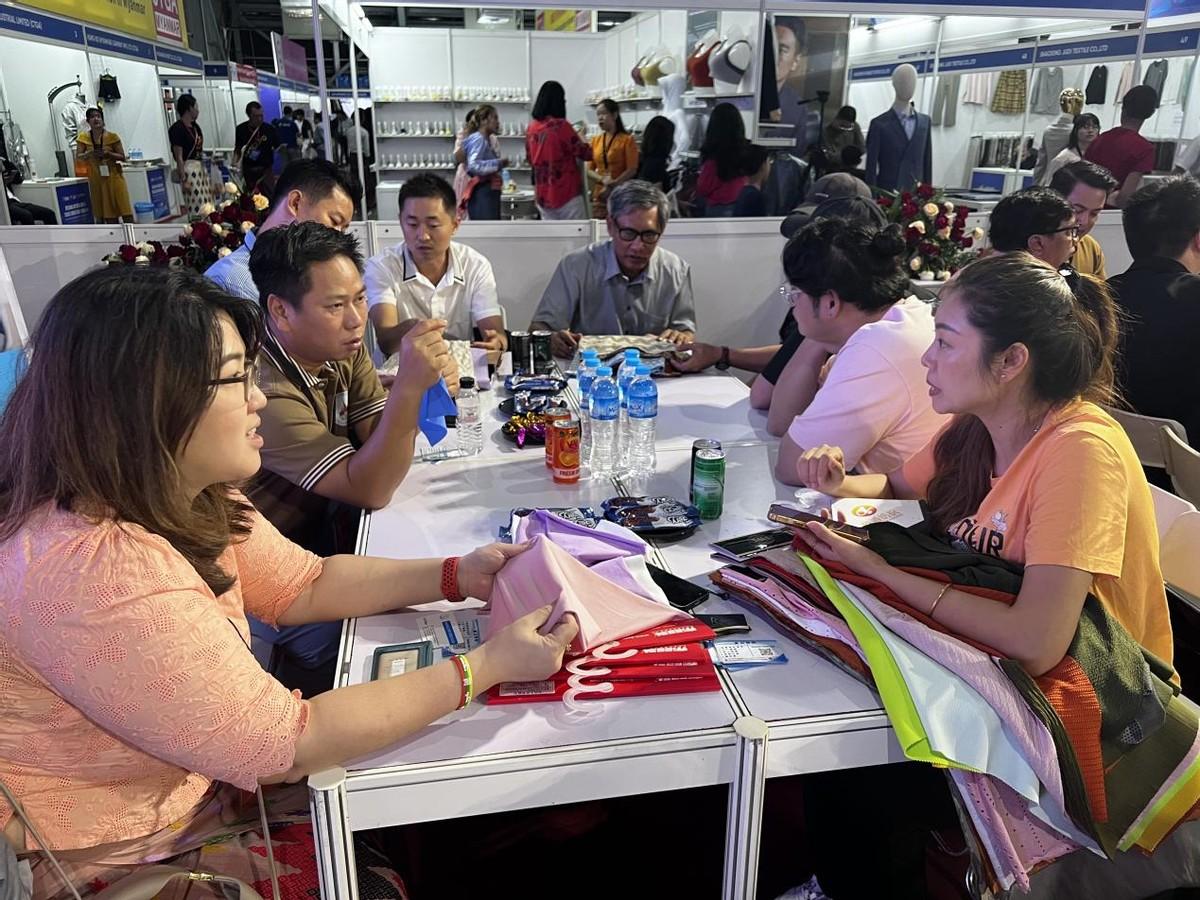 共創(chuàng)中緬紡織新時(shí)代，2023年浙江國(guó)際貿(mào)易（緬甸）展覽會(huì)圓滿(mǎn)收官