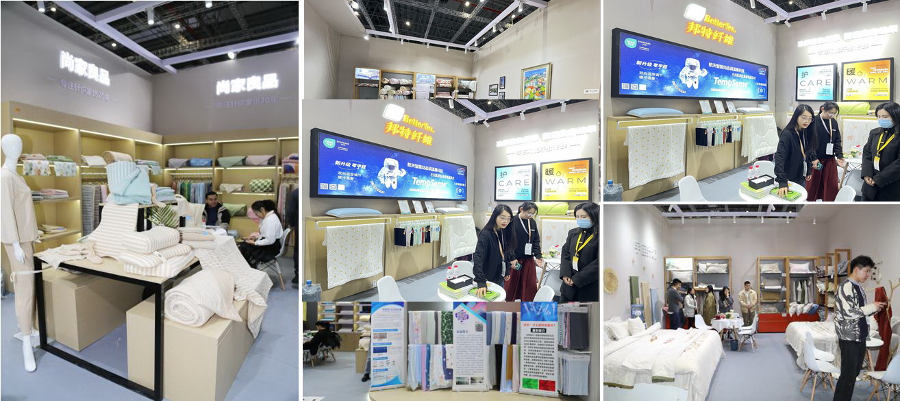 青島組團(tuán)參加intertextile家紡展，副市長趙燕一行蒞臨考察