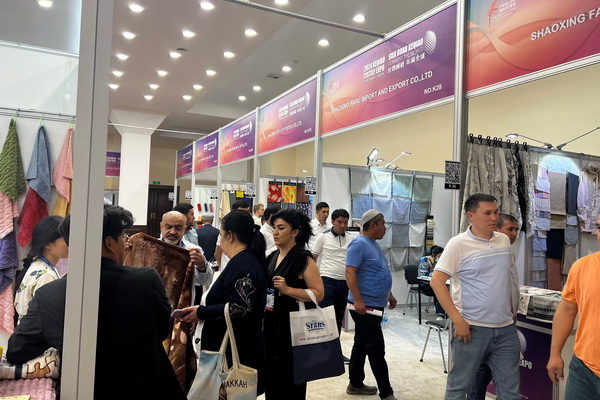 46家企業(yè)組團(tuán)參展！柯橋首個中亞紡織展在烏茲別克斯坦舉行