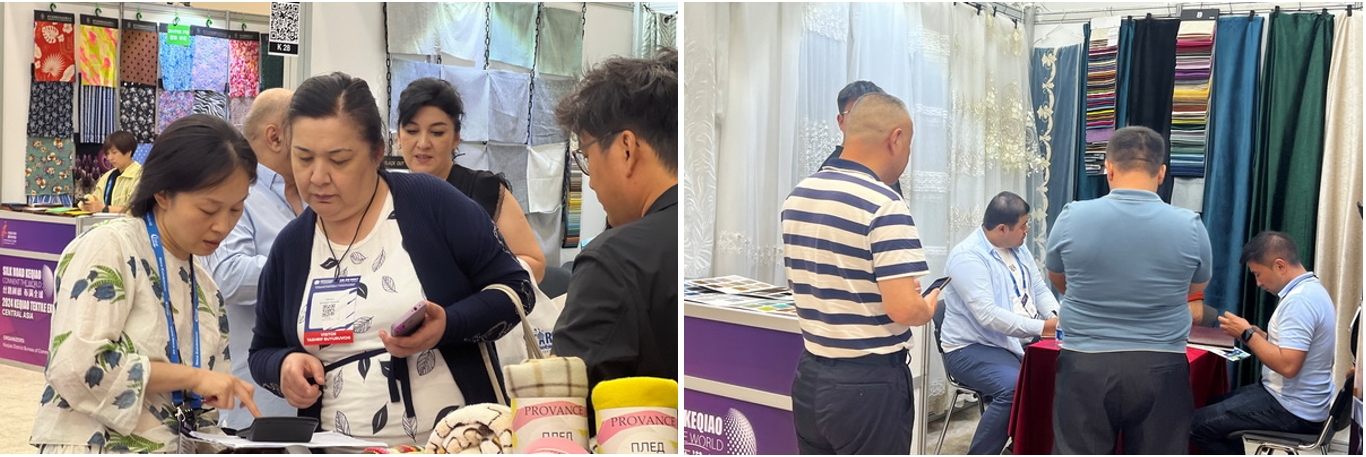 46家企業(yè)組團(tuán)參展！柯橋首個中亞紡織展在烏茲別克斯坦舉行