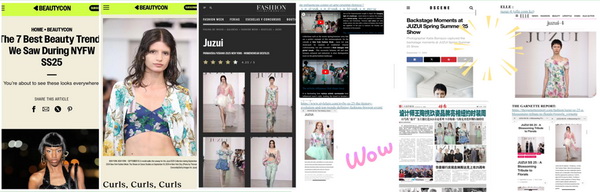 玖姿JUZUI創(chuàng)意總監(jiān)王陶2025春夏紐約時裝周&ldquo;盛開&rdquo;花樣新中式