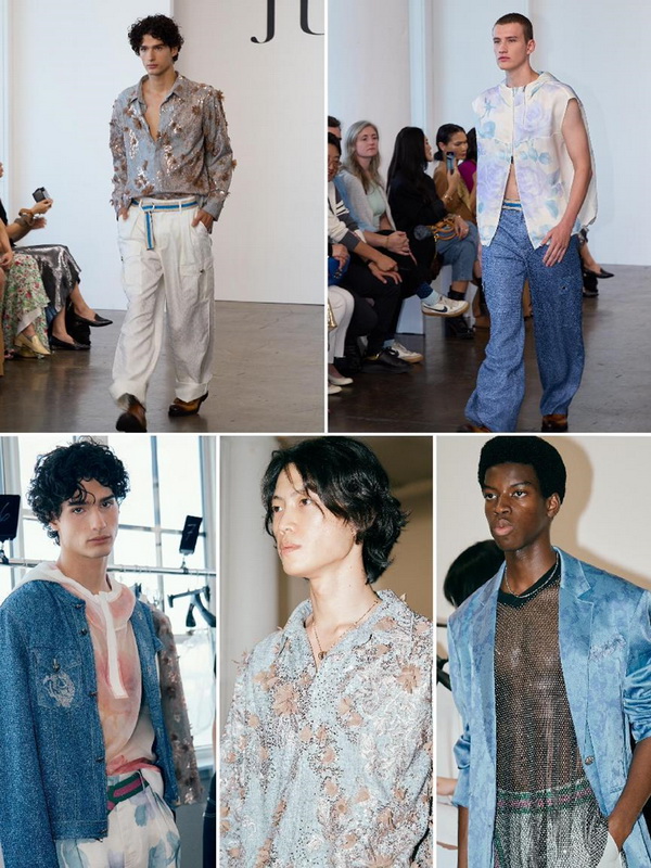 玖姿JUZUI創(chuàng)意總監(jiān)王陶2025春夏紐約時裝周&ldquo;盛開&rdquo;花樣新中式