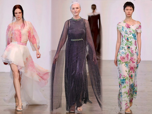 玖姿JUZUI創(chuàng)意總監(jiān)王陶2025春夏紐約時裝周&ldquo;盛開&rdquo;花樣新中式