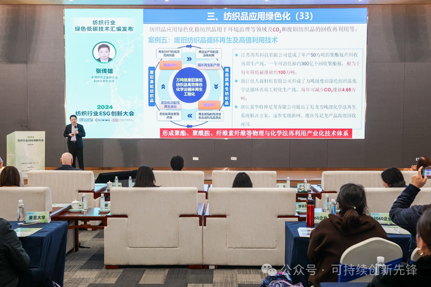 綠色未來，創(chuàng)新驅動：2024中國紡織行業(yè)ESG創(chuàng)新大會圓滿落幕