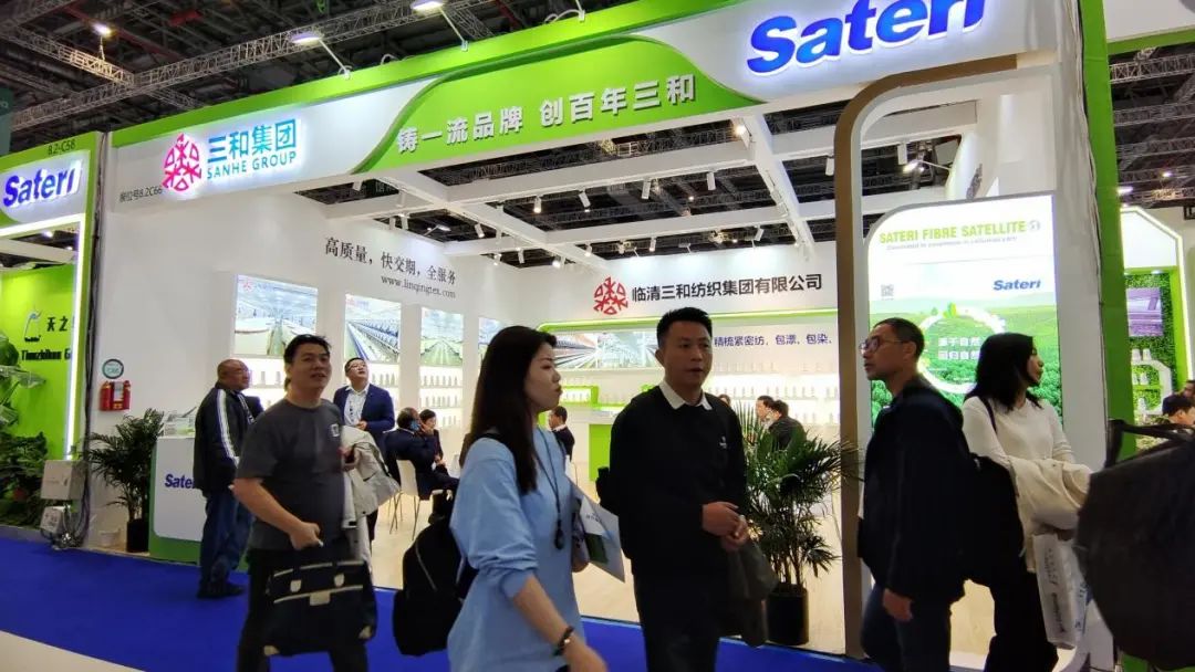 實力&ldquo;圈粉&rdquo;，盡展產(chǎn)業(yè)新風(fēng)貌！山東聊城展團首次亮相2025yarnexpo春夏紗線展