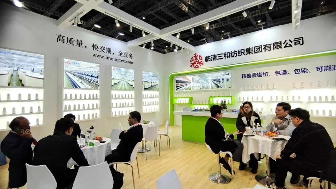 實力&ldquo;圈粉&rdquo;，盡展產(chǎn)業(yè)新風(fēng)貌！山東聊城展團首次亮相2025yarnexpo春夏紗線展