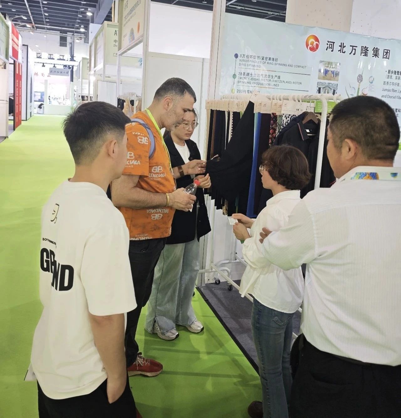 7家石家莊紡企組團(tuán)參加2025中國(guó)（義烏）國(guó)際針織供應(yīng)鏈博覽會(huì)