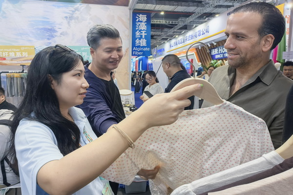 海纖&reg;生物黑科技閃耀intertextile秋冬展，海藻纖維倍受追捧！