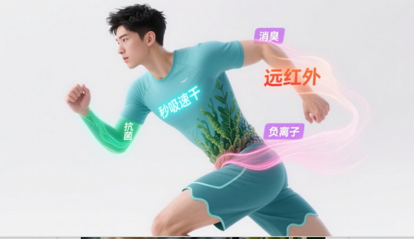  兩種纖維四大系列產(chǎn)品，海纖生物出圈intertextile秋冬展