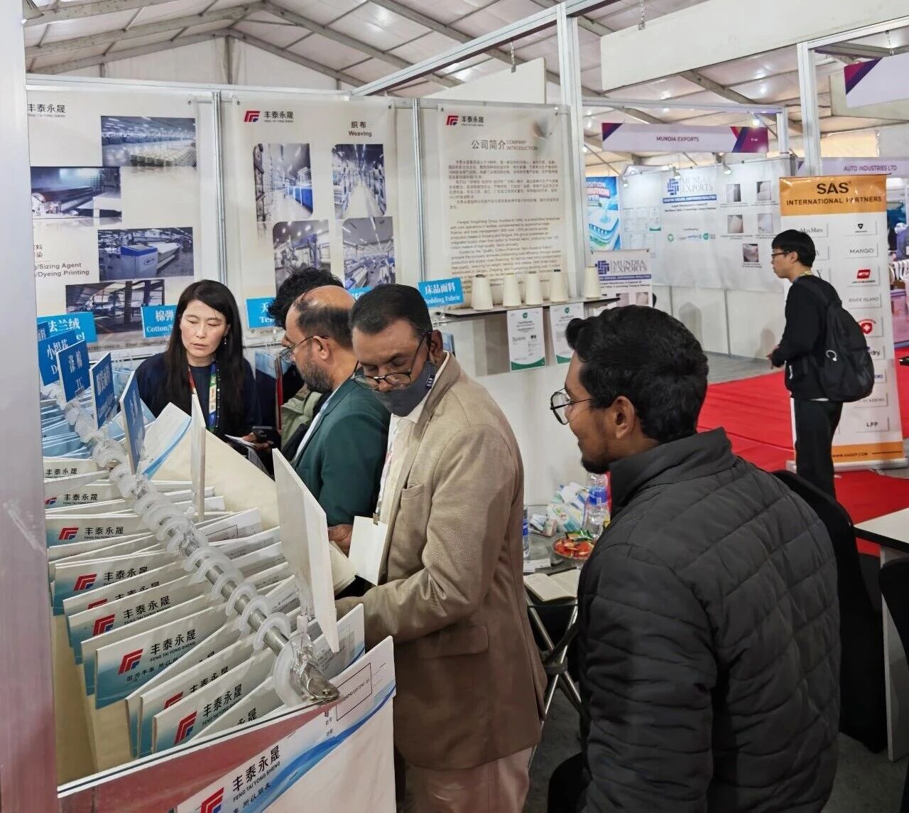 豐泰永晟集團(tuán)開(kāi)年參加孟加拉展，出海攬單