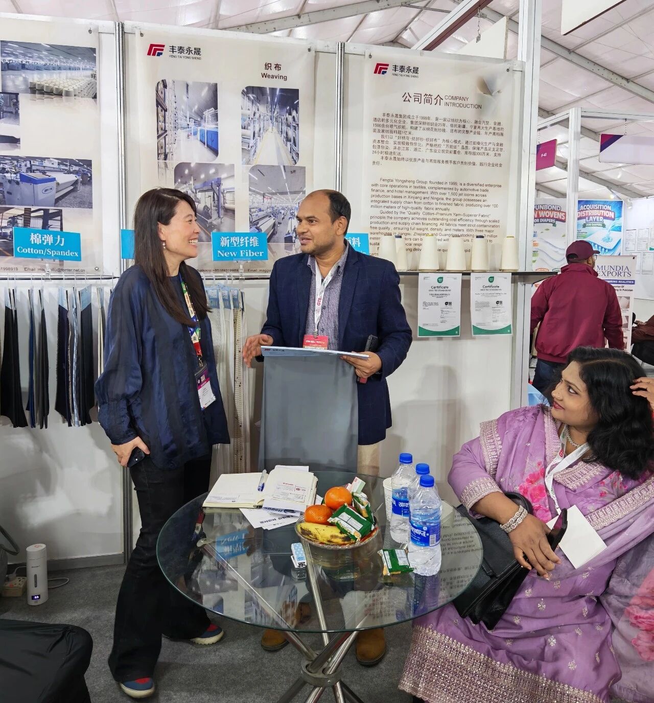 豐泰永晟集團(tuán)開(kāi)年參加孟加拉展，出海攬單