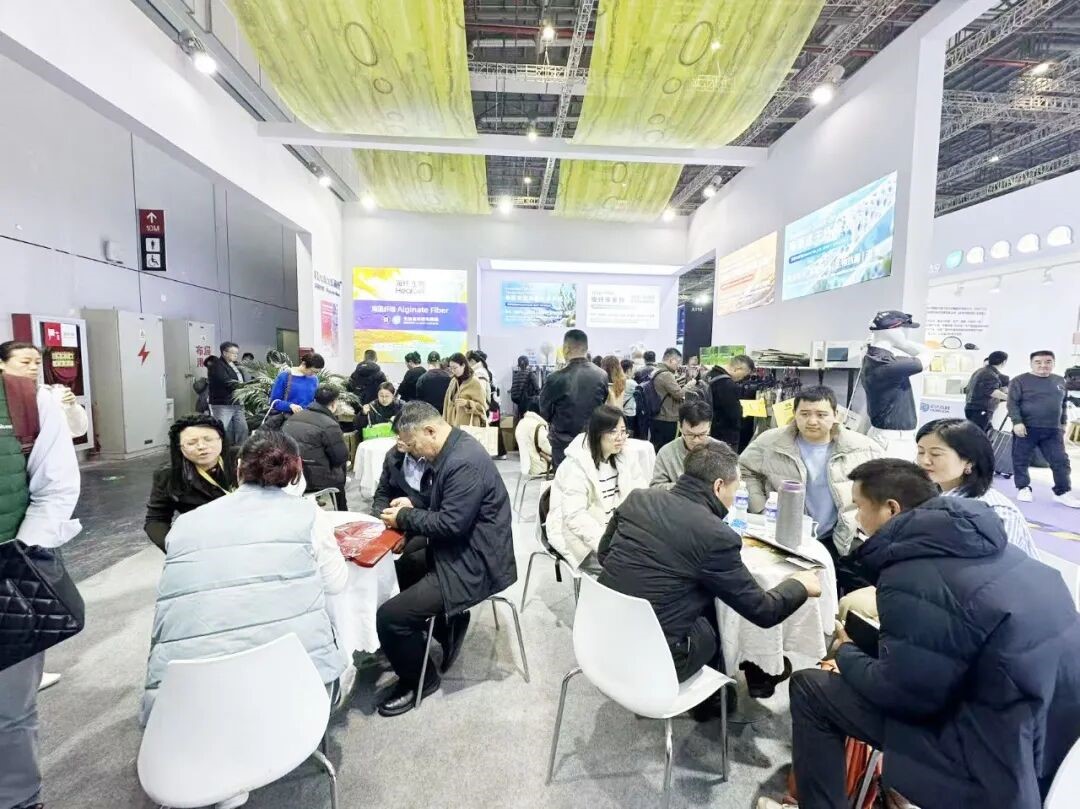 2026intertextile春夏面輔料展圓滿收官，Healcell海纖&reg;生物彰顯海洋纖維硬核實力